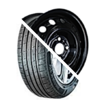 Шина с диском в сборе Massimo OTTIMA PLUS 185/65 R15 88H + Trebl 64A50C Black 4*100 6xR15 ET50 DIA60.1