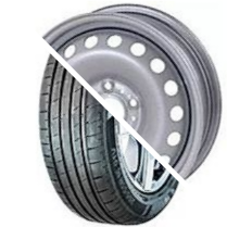 Шина с диском в сборе Massimo OTTIMA PLUS 185/65 R15 88H + Magnetto 15009 AM Silver 4*100 6xR15 ET50 DIA60.1 Lada Vesta