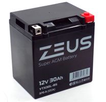 АКБ 6МТС-30 Zeus Super AGM о.п.L+ 30a/h (YTX30L-BS)